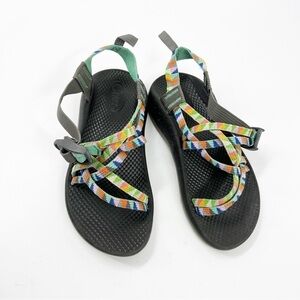 ✅ Chaco Classic Cloud ZX2 MultiColor Strappy Hiking Sport Sandals Size W 3